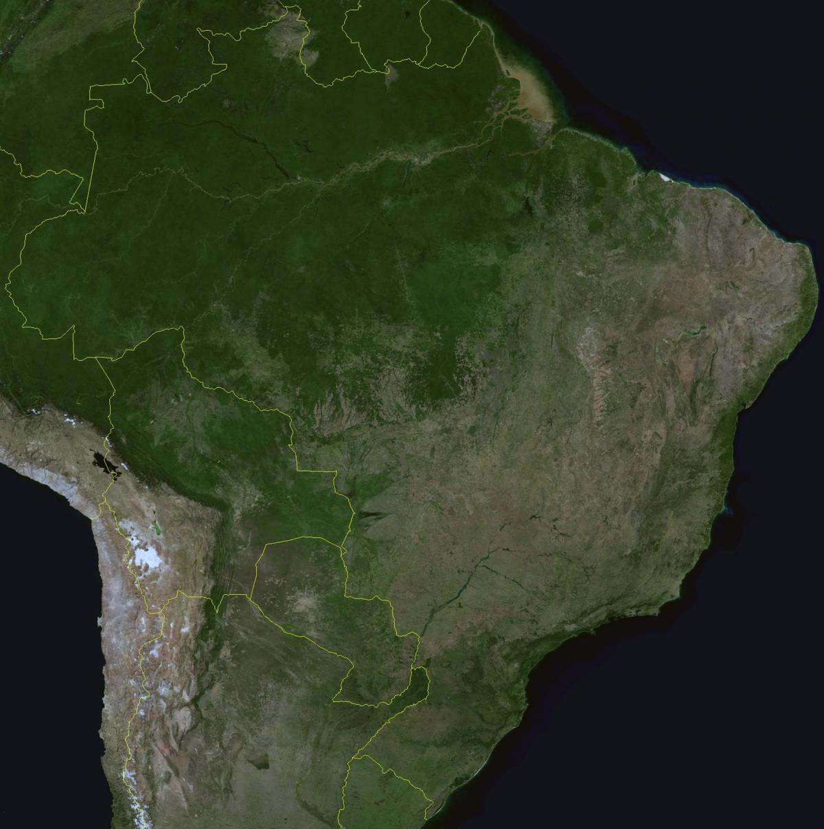 Carte du ciel du Brésil